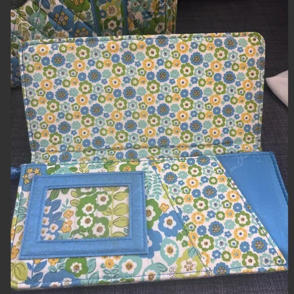 VERA BRADLEY BRIEFCASE TOTE WALLET COMBO - Picture 7 of 16